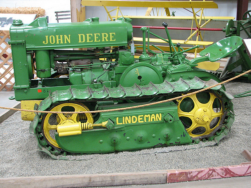 John Deere Lindeman Tractor